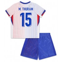 Frankrike Marcus Thuram #15 Bortatröja Barn EM 2024 Kortärmad (+ Korta byxor)